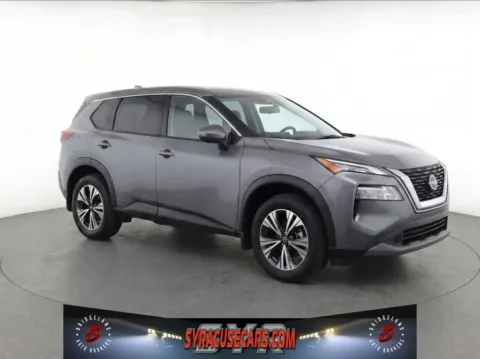 Gray 2021 Nissan Rogue SV for sale in Bridgeport, NY