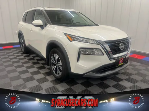 White 2023 Nissan Rogue SV for sale in Bridgeport, NY