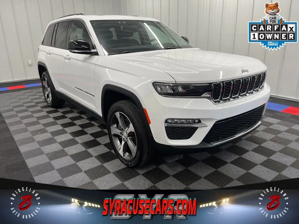 White 2022 Jeep Grand Cherokee 4xe for sale in Bridgeport, NY