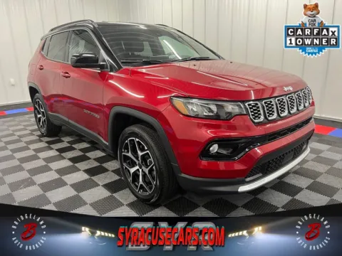 Red 2025 Jeep Compass Limited for sale in Bridgeport, NY