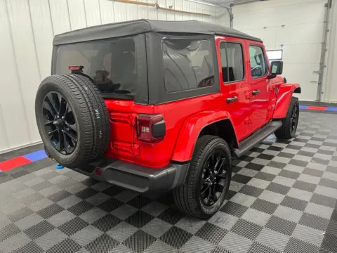 Photos of 2023 Jeep Wrangler Sahara 4xe for sale in Bridgeport, NY at Bridgeland Auto Brokers