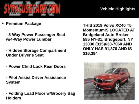 More photos of 2019 Volvo XC40 Momentum at Bridgeland Auto Brokers, NY