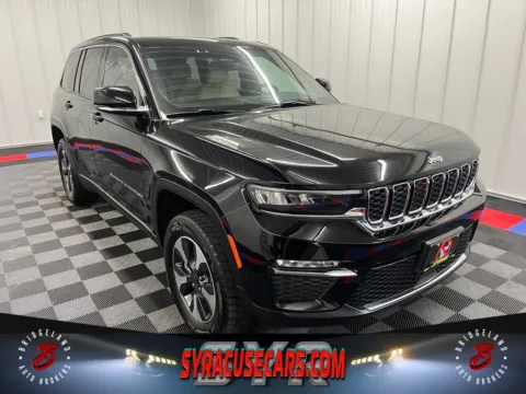 Black 2023 Jeep Grand Cherokee 4xe for sale in Bridgeport, NY