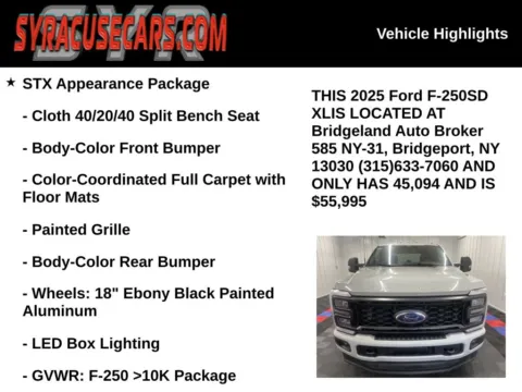 More photos of 2025 Ford F-250SD XL at Bridgeland Auto Brokers, NY