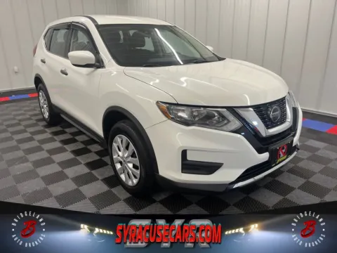 White 2019 Nissan Rogue S for sale in Bridgeport, NY
