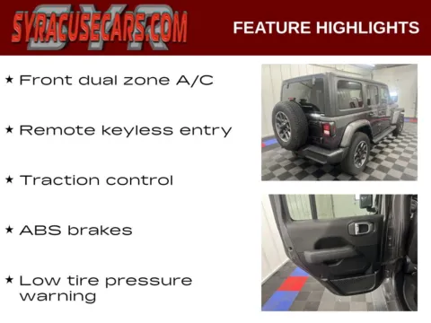 More photos of 2021 Jeep Wrangler Unlimited Sahara 80th Anniversary Edition at Bridgeland Auto Brokers, NY