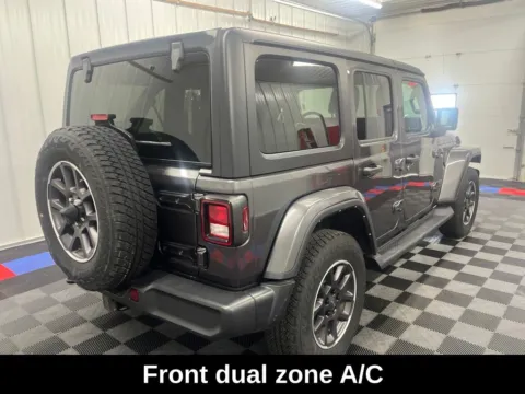 Another view of 2021 Jeep Wrangler Unlimited Sahara 80th Anniversary Edition for sale in Bridgeport, NY at Bridgeland Auto Brokers