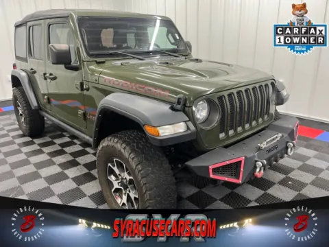Green 2021 Jeep Wrangler Unlimited Rubicon for sale in Bridgeport, NY