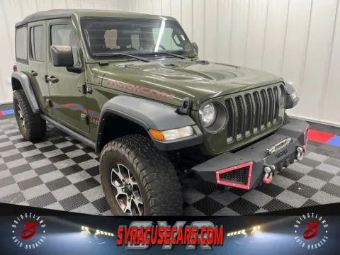 Green 2021 Jeep Wrangler Unlimited Rubicon for sale in Bridgeport, NY