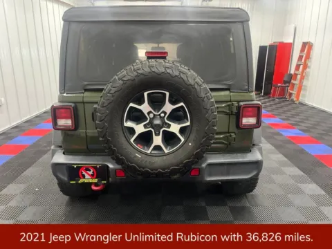 Another view of 2021 Jeep Wrangler Unlimited Rubicon for sale in Bridgeport, NY at Bridgeland Auto Brokers