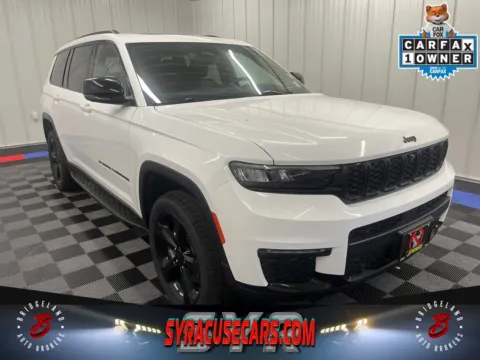 White 2024 Jeep Grand Cherokee L Limited for sale in Bridgeport, NY