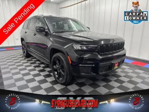 Black 2024 Jeep Grand Cherokee L Limited for sale in Bridgeport, NY