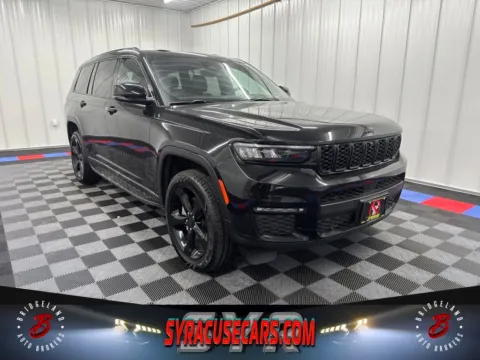 Black 2024 Jeep Grand Cherokee L Limited for sale in Bridgeport, NY