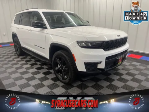 White 2024 Jeep Grand Cherokee L Limited for sale in Bridgeport, NY