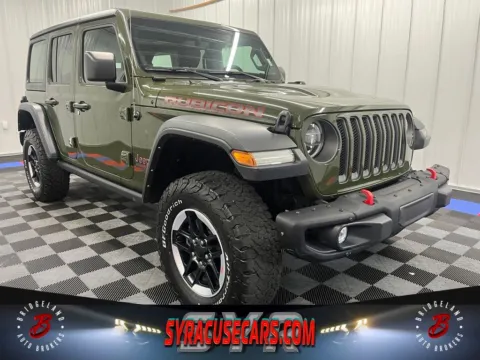 Green 2022 Jeep Wrangler Unlimited Rubicon for sale in Bridgeport, NY