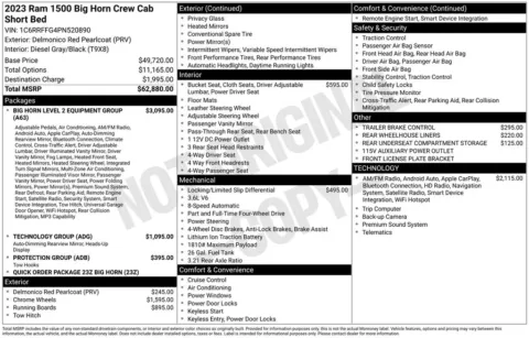 Photos of 2023 Ram 1500 Big Horn/Lone Star for sale in Bridgeport, NY at Bridgeland Auto Brokers