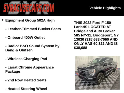 More photos of 2022 Ford F-150 Lariat at Bridgeland Auto Brokers, NY