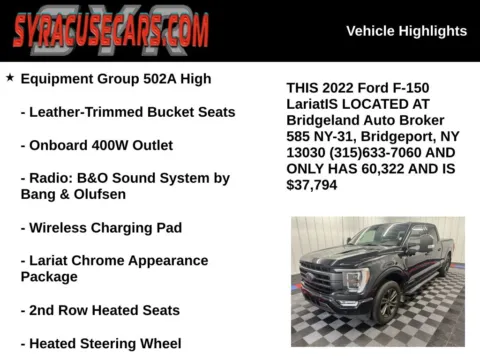 More photos of 2022 Ford F-150 Lariat at Bridgeland Auto Brokers, NY