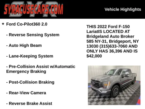 More photos of 2022 Ford F-150 Lariat at Bridgeland Auto Brokers, NY