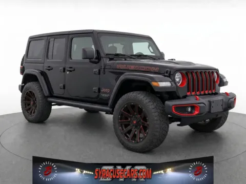 Black 2020 Jeep Wrangler Unlimited Rubicon for sale in Bridgeport, NY