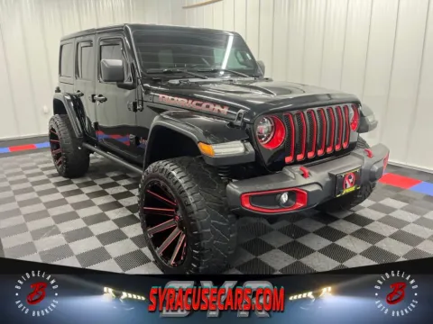 Black 2020 Jeep Wrangler Unlimited Rubicon for sale in Bridgeport, NY