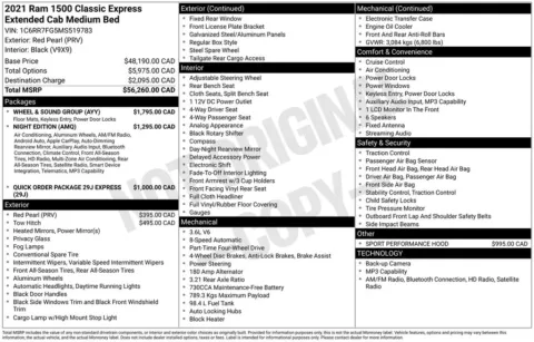 Photos of 2021 Ram 1500 Classic Express for sale in Bridgeport, NY at Bridgeland Auto Brokers