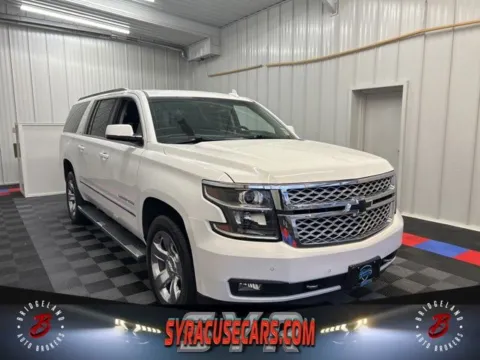 White 2017 Chevrolet Suburban LT for sale in Bridgeport, NY