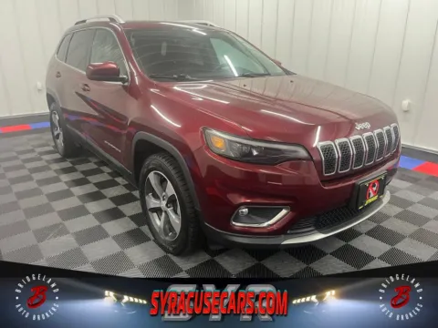 Red 2019 Jeep Cherokee Limited for sale in Bridgeport, NY