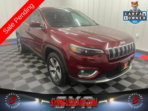 Red 2019 Jeep Cherokee Limited for sale in Bridgeport, NY