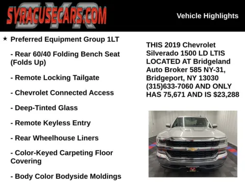 More photos of 2019 Chevrolet Silverado 1500 LD LT at Bridgeland Auto Brokers, NY