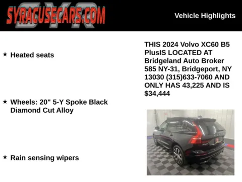 More photos of 2024 Volvo XC60 B5 Plus Dark Theme at Bridgeland Auto Brokers, NY
