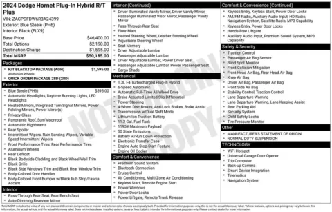 Photos of 2024 Dodge Hornet R/T Plus for sale in Bridgeport, NY at Bridgeland Auto Brokers