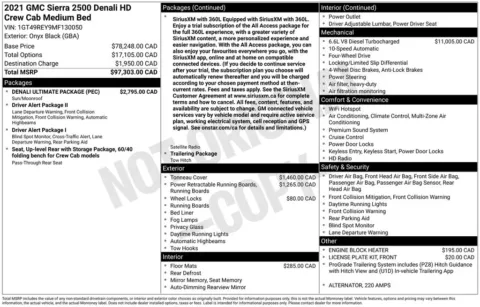 Photos of 2021 GMC Sierra 2500 HD Denali for sale in Bridgeport, NY at Bridgeland Auto Brokers
