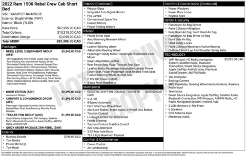 Photos of 2022 Ram 1500 Rebel for sale in Bridgeport, NY at Bridgeland Auto Brokers