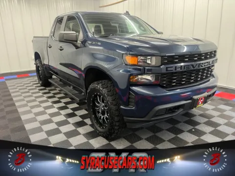 Blue 2021 Chevrolet Silverado 1500 Custom for sale in Bridgeport, NY