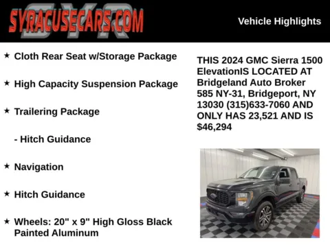 More photos of 2024 GMC Sierra 1500 Elevation at Bridgeland Auto Brokers, NY