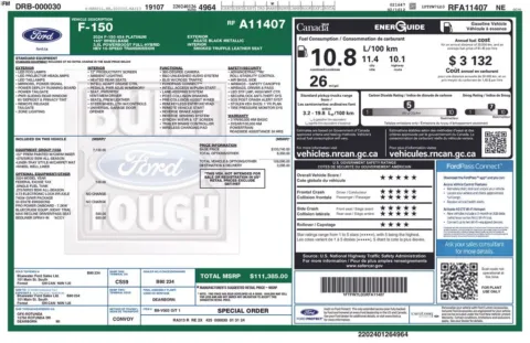Photos of 2024 Ford F-150 Platinum for sale in Bridgeport, NY at Bridgeland Auto Brokers