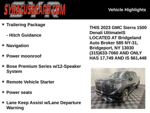 More photos of 2023 GMC Sierra 1500 Denali Ultimate at Bridgeland Auto Brokers, NY