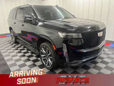 Black 2022 Cadillac Escalade ESV Sport for sale in Bridgeport, NY