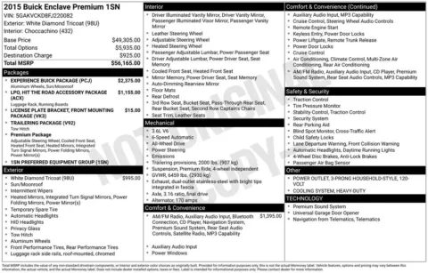 Photos of 2015 Buick Enclave Premium Group for sale in Bridgeport, NY at Bridgeland Auto Brokers