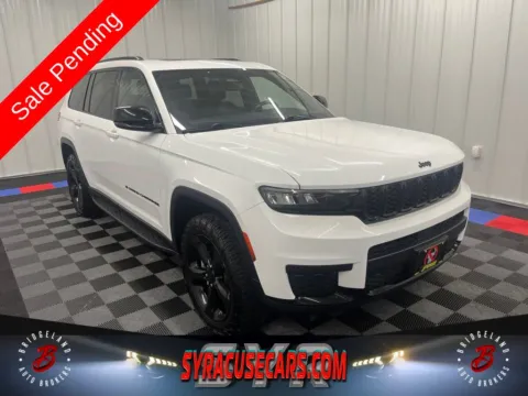 White 2022 Jeep Grand Cherokee L Altitude for sale in Bridgeport, NY