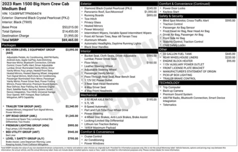Photos of 2023 Ram 1500 Big Horn/Lone Star for sale in Bridgeport, NY at Bridgeland Auto Brokers