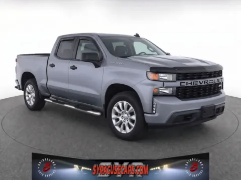 Gray 2021 Chevrolet Silverado 1500 Custom for sale in Bridgeport, NY