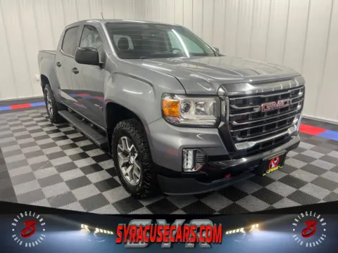Gray 2022 GMC Canyon AT4 w/Leather for sale in Bridgeport, NY