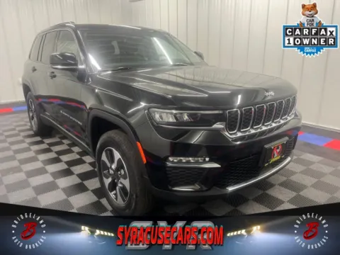 Black 2023 Jeep Grand Cherokee 4xe for sale in Bridgeport, NY