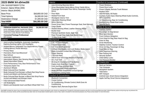 Photos of 2025 BMW X4 xDrive30i for sale in Bridgeport, NY at Bridgeland Auto Brokers