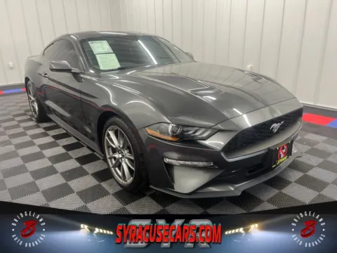 Gray 2019 Ford Mustang EcoBoost for sale in Bridgeport, NY