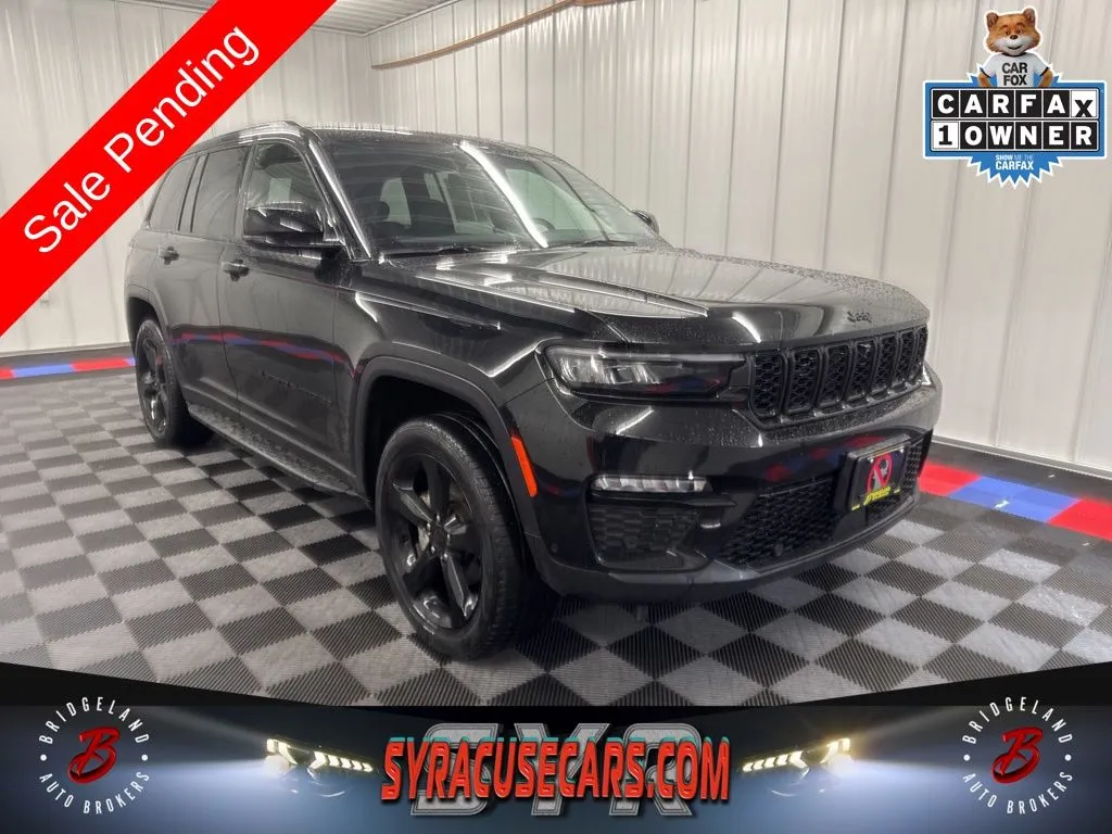 Black 2024 Jeep Grand Cherokee Limited for sale in Bridgeport, NY