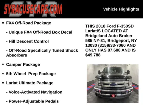 More photos of 2018 Ford F-350SD Lariat at Bridgeland Auto Brokers, NY