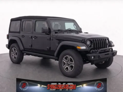 Black 2020 Jeep Wrangler Unlimited Sport for sale in Bridgeport, NY
